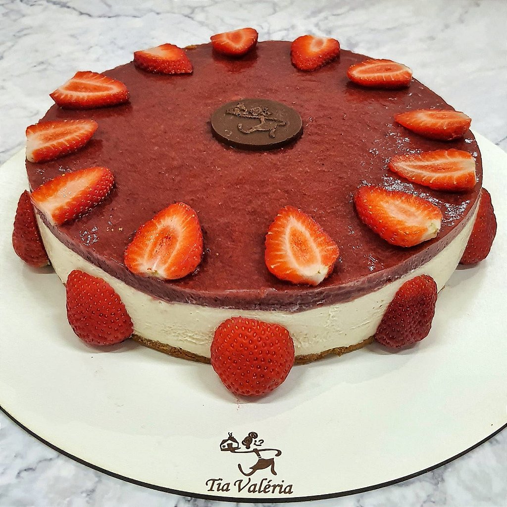 Cheesecake MorangoCheesecake Morango-2 Cheesecake Morango