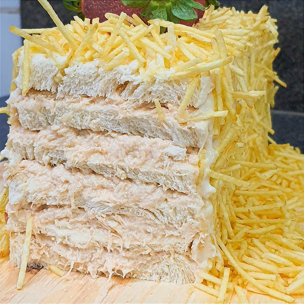 Torta de Pão - Recheio de Frango Torta de Pão - Recheio de Frango